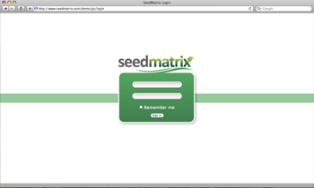 A graphic of the SeedMatrix Program