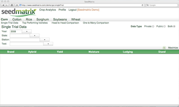 A graphic of the SeedMatrix Program